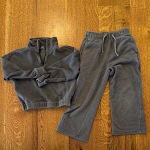 Cotton On Girls Gray Sweatsuit